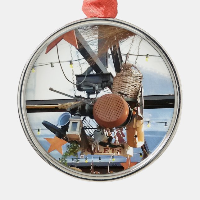 Adorno Metálico Tiempo de invierno (Frente)