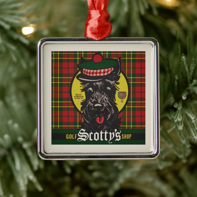 Adorno Metálico Tienda de golf Scotty (Árbol)