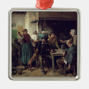 Adorno Metálico Tienda de vino lunes, 1858