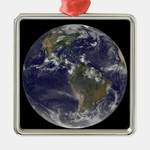 Adorno Metálico Tierra llena que muestra Norteamérica y Amer del