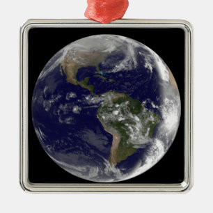 Adorno Metálico Tierra llena que muestra Norteamérica y Amer del