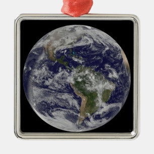 Adorno Metálico Tierra llena que muestra Norteamérica y Amer del