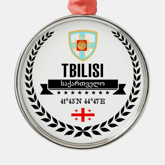 Adorno Metálico Tiflis (Frente)