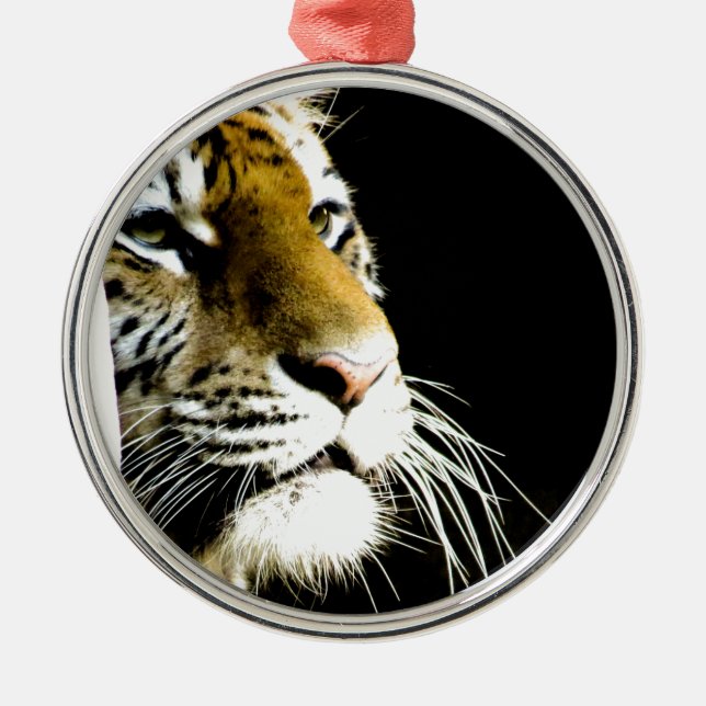 Adorno Metálico Tigre (Frente)