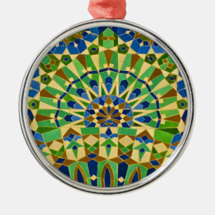 Adorno Metálico Tile marroquí
