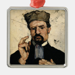 Adorno Metálico Tío Dominique como abogado, 1866 de Paul Cezanne