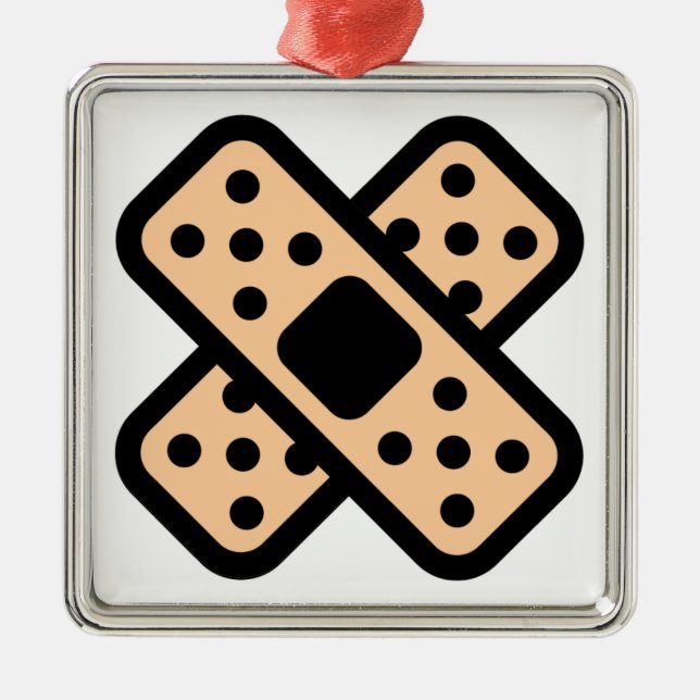 Adorno Metálico Tiritas dobles (Frente)