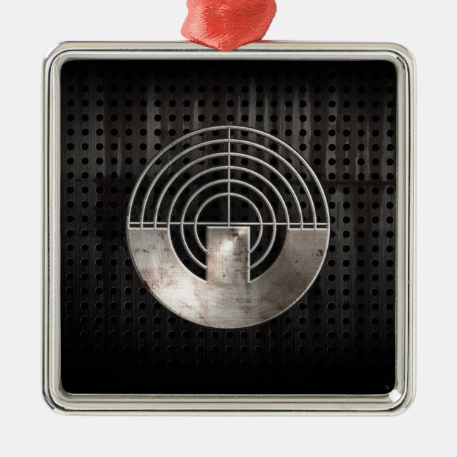 Adorno Metálico Tiroteo del deporte; Guay (Frente)