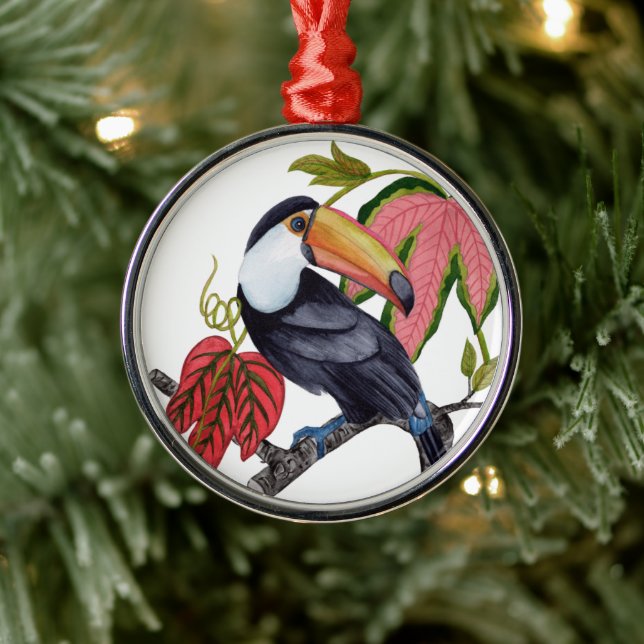 Adorno Metálico Toco Toucan (Árbol)