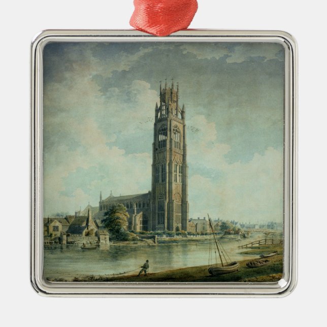 Adorno Metálico Tocón de Boston: visión desde el sudoeste (Frente)