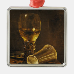 Adorno Metálico Todavía vida con un cubilete, 1653