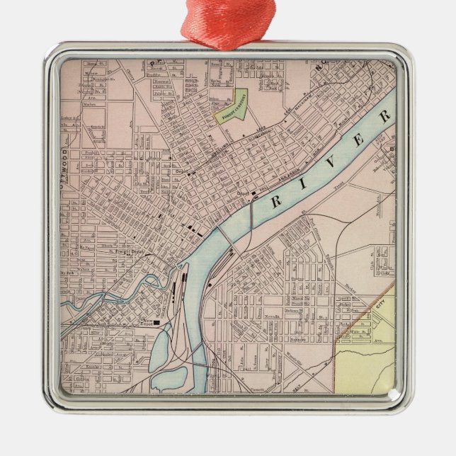 Adorno Metálico Toledo, Ohio (Frente)