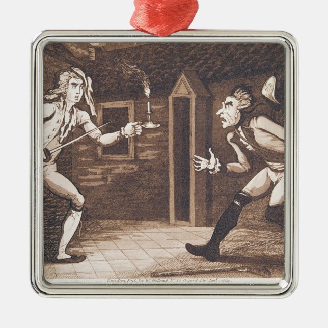 Adorno Metálico Tom Jones y el Centinel, 1799 (Frente)