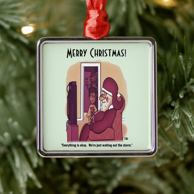 Adorno Metálico Tormenta (Árbol)