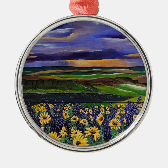 Adorno Metálico Tormenta de verano (Frente)