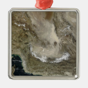 Adorno Metálico Tormenta del polvo en Irán