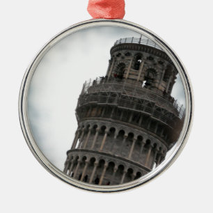 Adorno Metálico Torre inclinada de Pisa