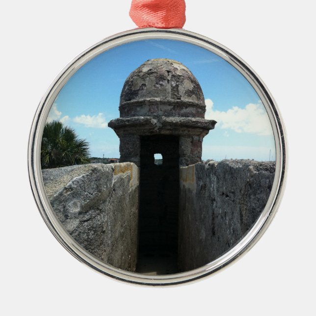 Adorno Metálico Torrecilla de Castillo de San Marcos, St (Frente)