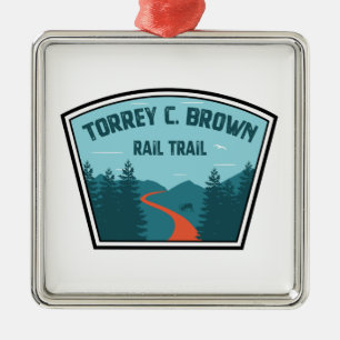 Adorno Metálico Torrey C. Brown Rail Trail Maryland