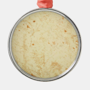 Adorno Metálico Tortilla super fresca textura masa bueno