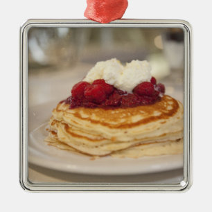 Adorno Metálico Tortitas de frambuesa