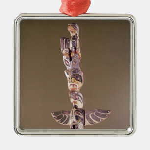 Adorno Metálico Tótem del clan del pájaro de Tinglit