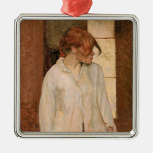Adorno Metálico Toulouse-Lautrec - En Montrouge, Rosa La Rouge