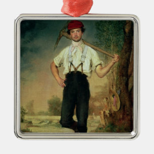 Adorno Metálico Trabajador, 1848