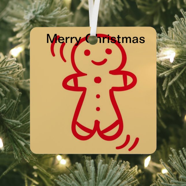 Adorno Metálico Trabajo de arte infantil sobre Navidades (in situ)