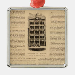 Adorno Metálico Trabajos de cobre amarillo del Scovill