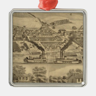 Adorno Metálico Trabajos del carbón de Davosburgh