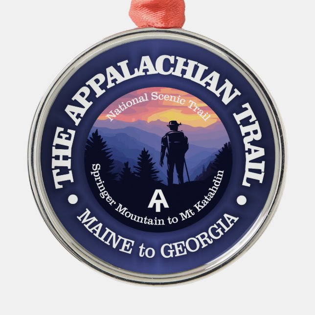 Adorno Metálico Trail appalachiano (rd2) (Frente)