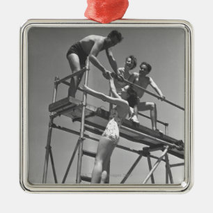 Adorno Metálico Trampolín