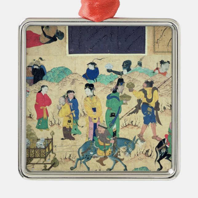 Adorno Metálico Transporte de cerámica (Frente)