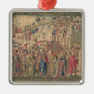 Adorno Metálico Transporte de la Arca de la Alianza, Tapestr