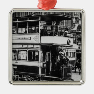 Adorno Metálico Tranvías en Manchester, c.1900