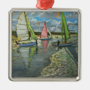 Adorno Metálico Tres dunas Francia del rebuzno de los veleros