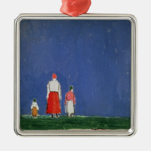 Adorno Metálico Tres figuras, 1913-28