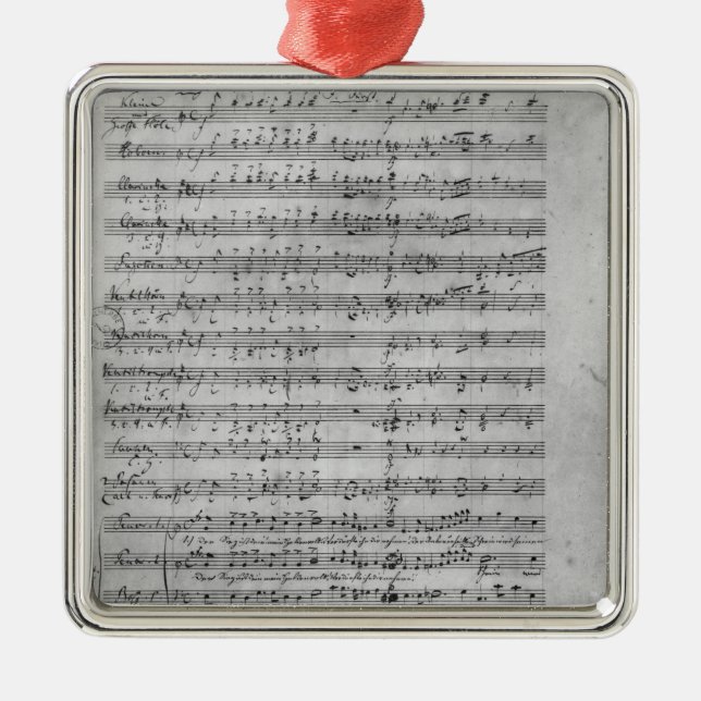 Adorno Metálico Tres Lieder (Frente)