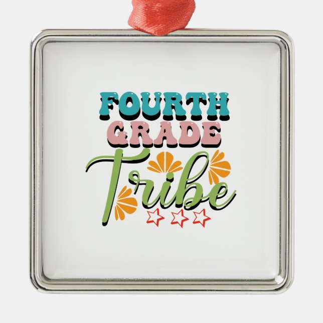 Adorno Metálico Tribu de cuarto grado (Frente)