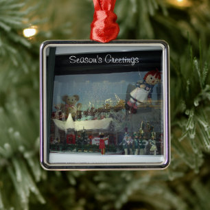 Adorno Metálico Trineo de Santa Navidad
