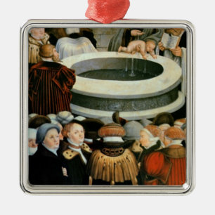 Adorno Metálico Tríptico, el panel izquierdo, Philipp Melanchthon