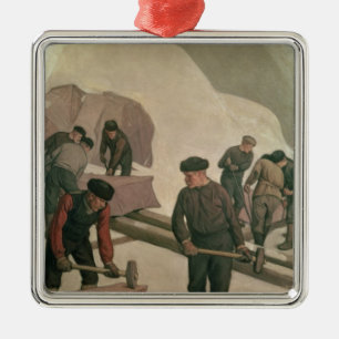 Adorno Metálico Trituradores de piedra, 1903