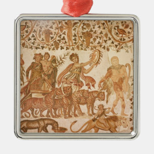 Adorno Metálico Triumph de Dionysus