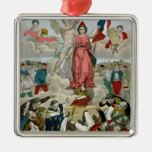 Adorno Metálico Triumph de la república, 1875