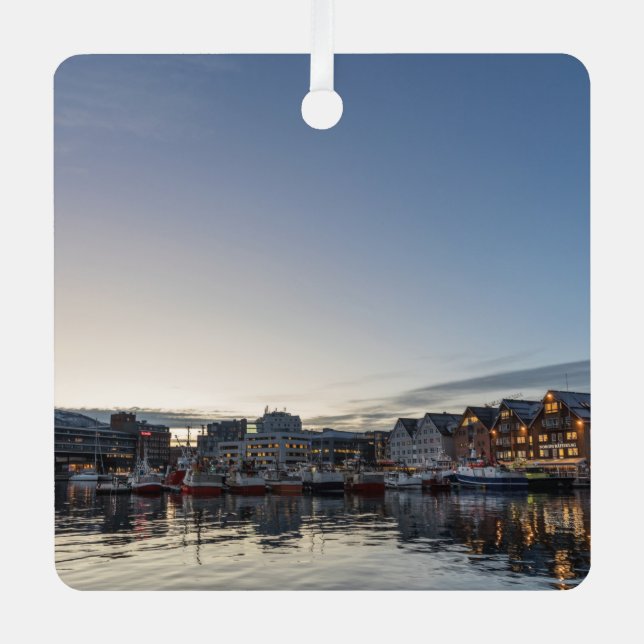 Adorno Metálico Tromso Noruega (Anverso)