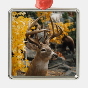 Adorno Metálico Trophy Deer
