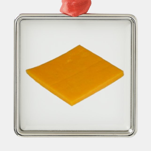 Adorno Metálico Trozo de queso (Frente)