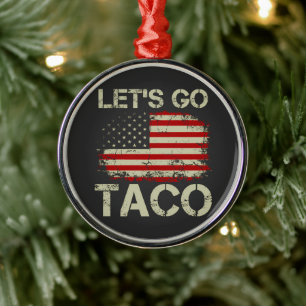 Adorno Metálico Trump Siempre Se Rajó Vamos por Taco