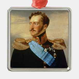 Adorno Metálico Tsar Nicolás I